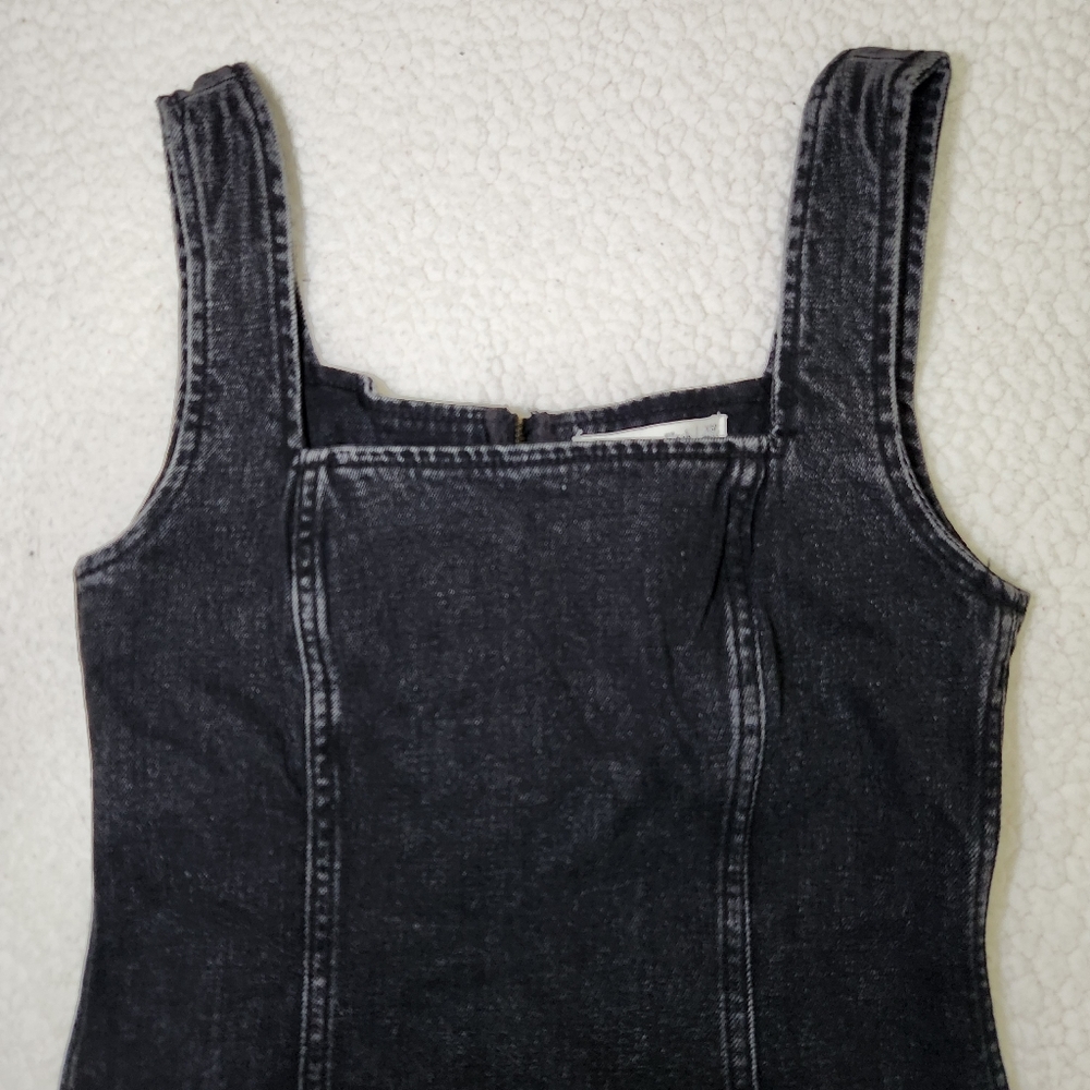 Abercrombie Denim Midi Dress NWT XSP - Picture 2 of 7
